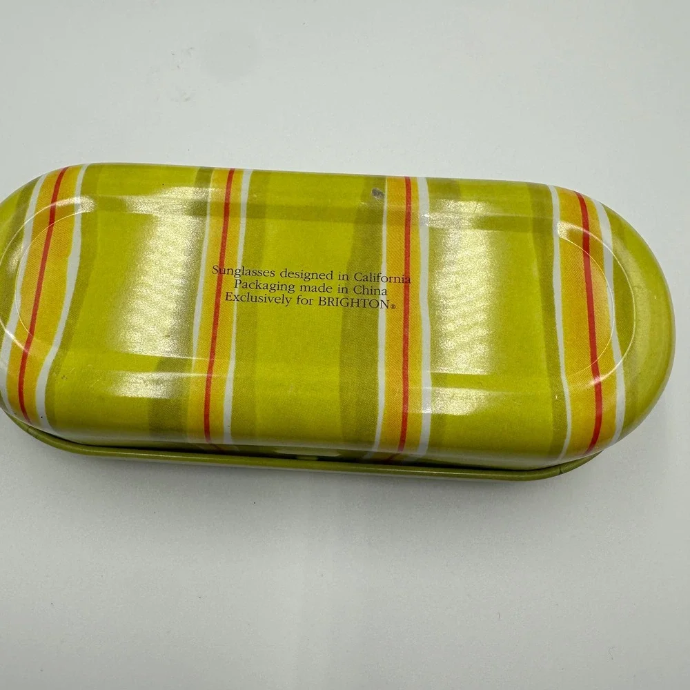 Brighton Hard Shell Eyeglass Cases Set of 2 Floral and Love Typography Designs